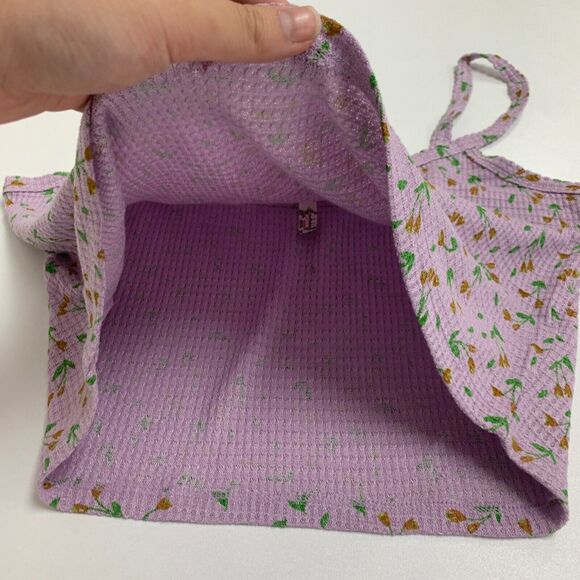 Free People Intimately Tank Top Womens L Large Lilac One of the Girls Camisole - Picture 11 of 16